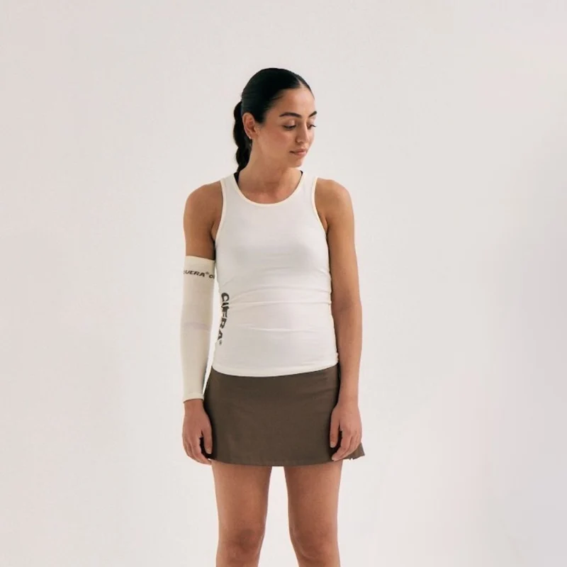 Oncourt Slim Tank Top - Off-White