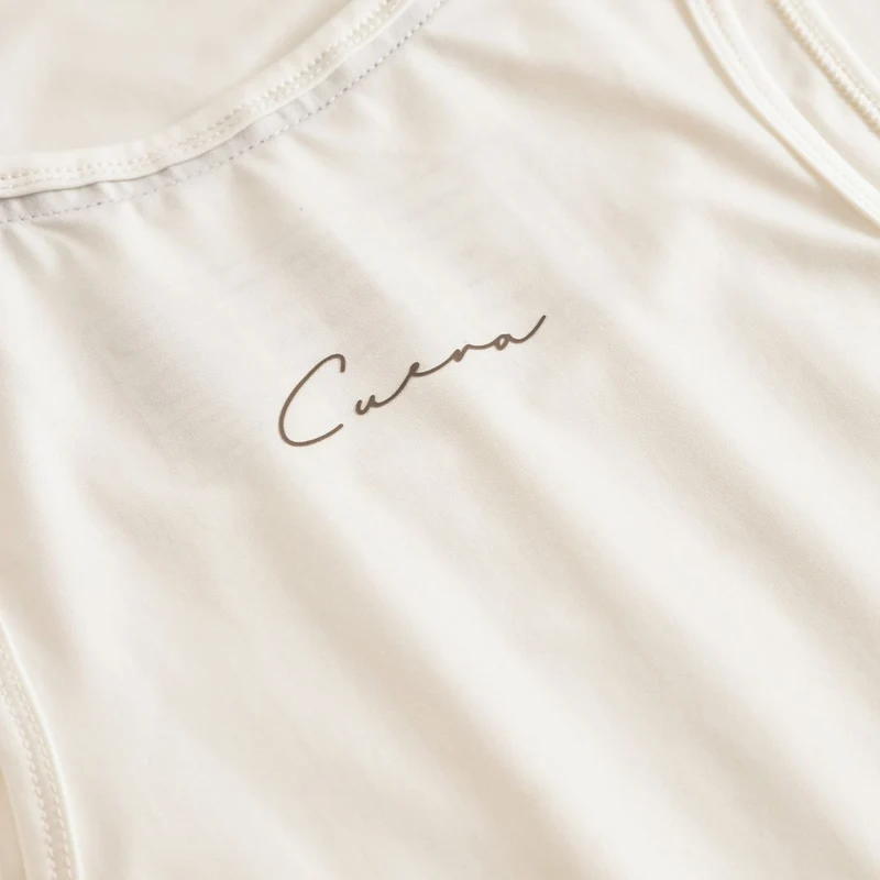 Oncourt Slim Tank Top - Off-White