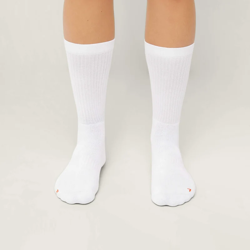 2-pack Bandeja Padel Socks - Weiß / Orange