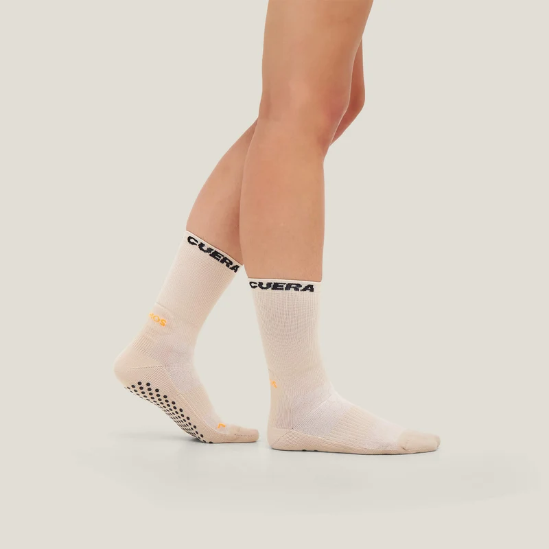 2-Pack Grip Socks - Sand