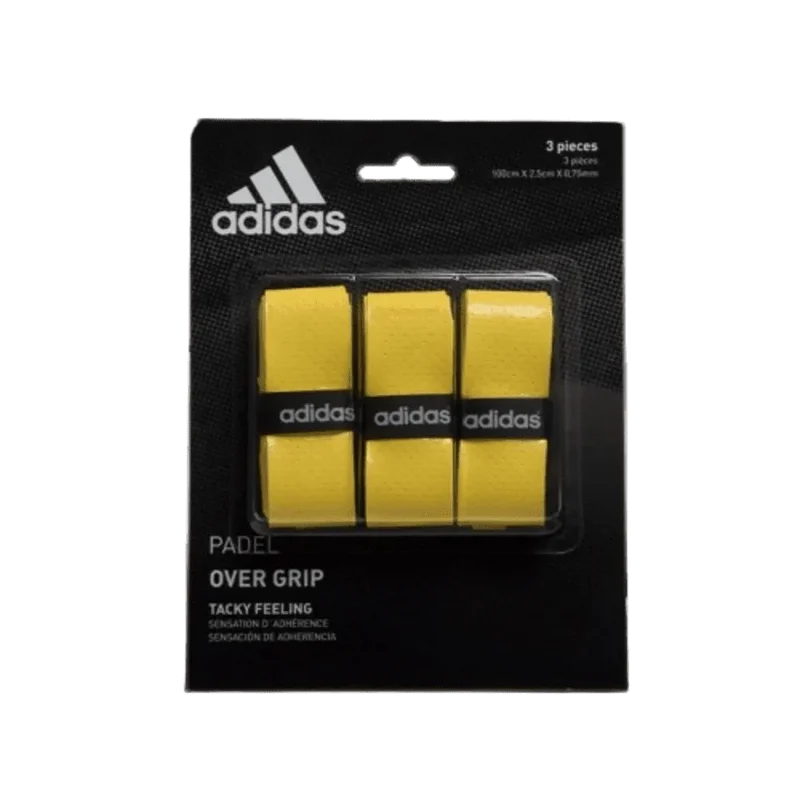 Adidas Padel Overgrip Set 3er Pack Gelb