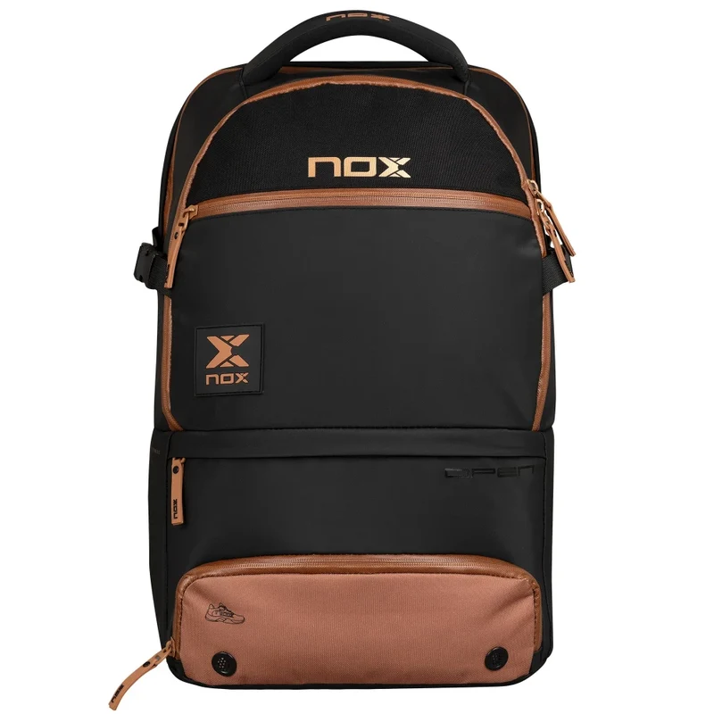 NOX Luxury Open Series Backpack Schwarz/Braun