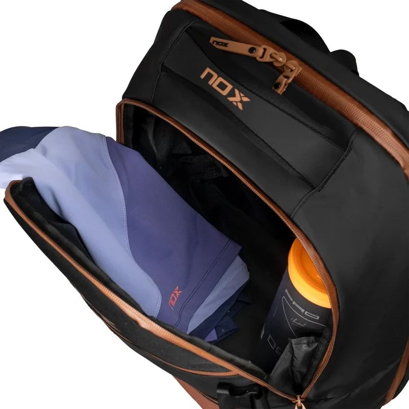 NOX Luxury Open Series Backpack Schwarz/Braun