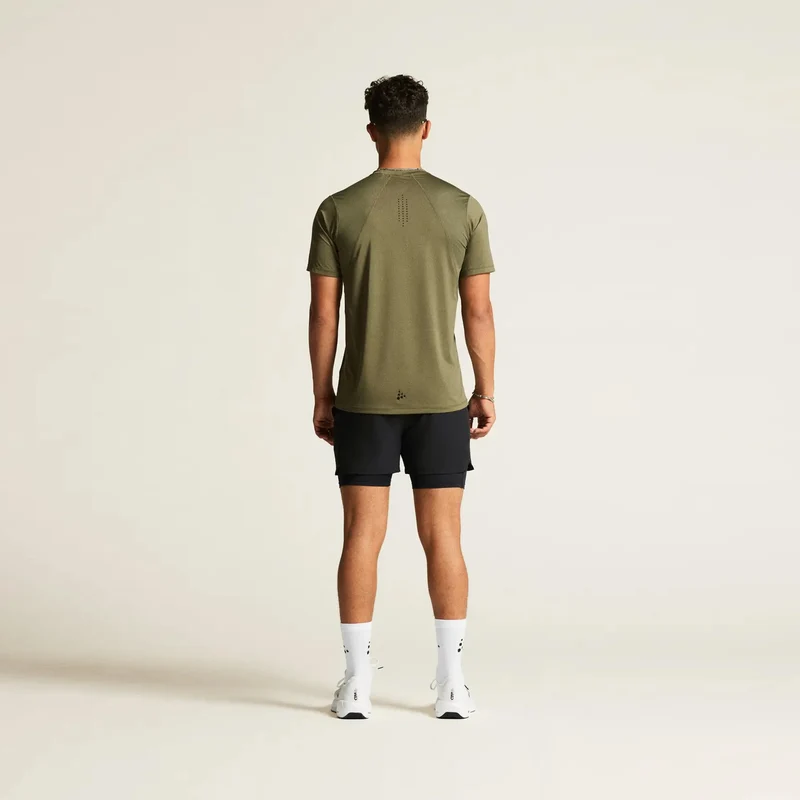 ADV Essence Laufshirt Herren - oliv