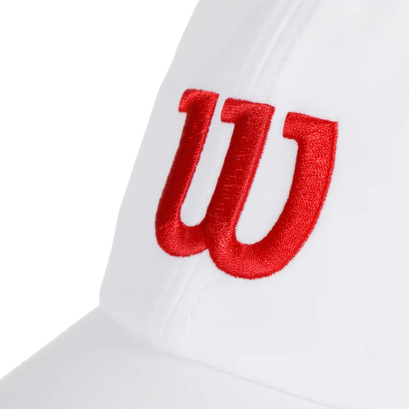 Active Perforated Cap-Weiß,Rot