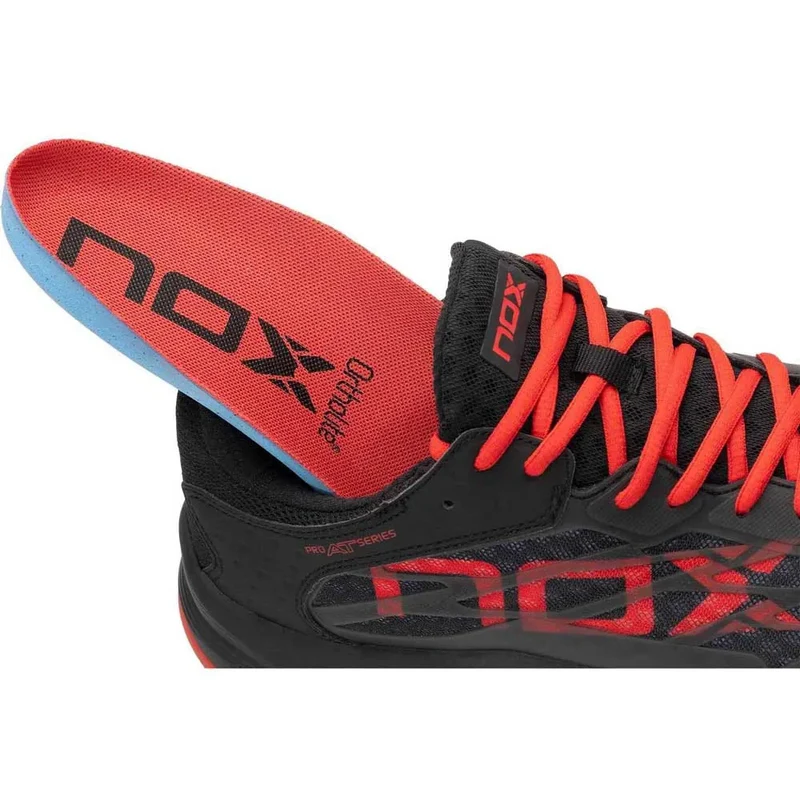 NOX AT10 Lux Padelschuh Schwarz