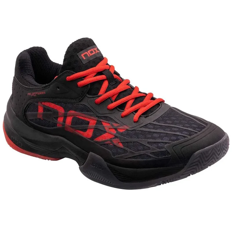 NOX AT10 Lux Padelschuh Schwarz