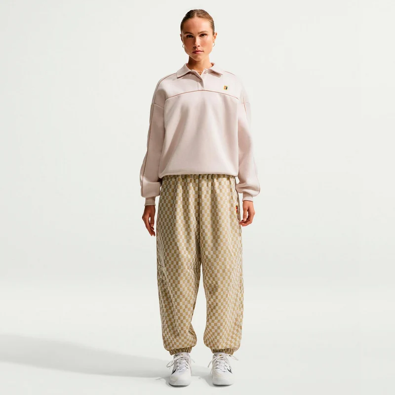 Court Longsleeve Damen - creme
