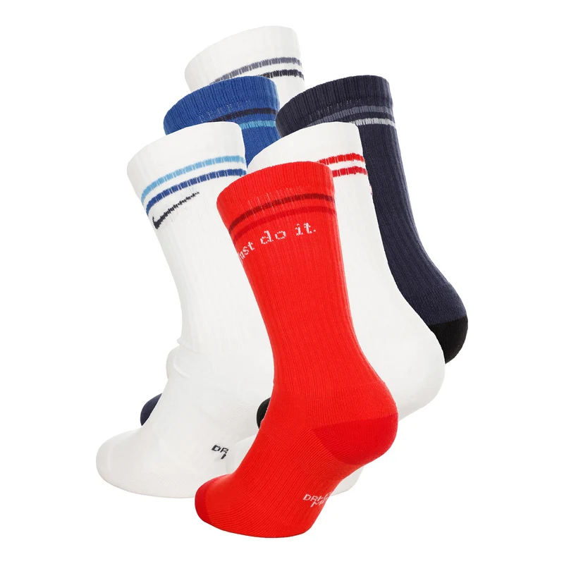 Elevated Crew Tennissocken 6er Pack Kinder - mehrfarbig, weiß