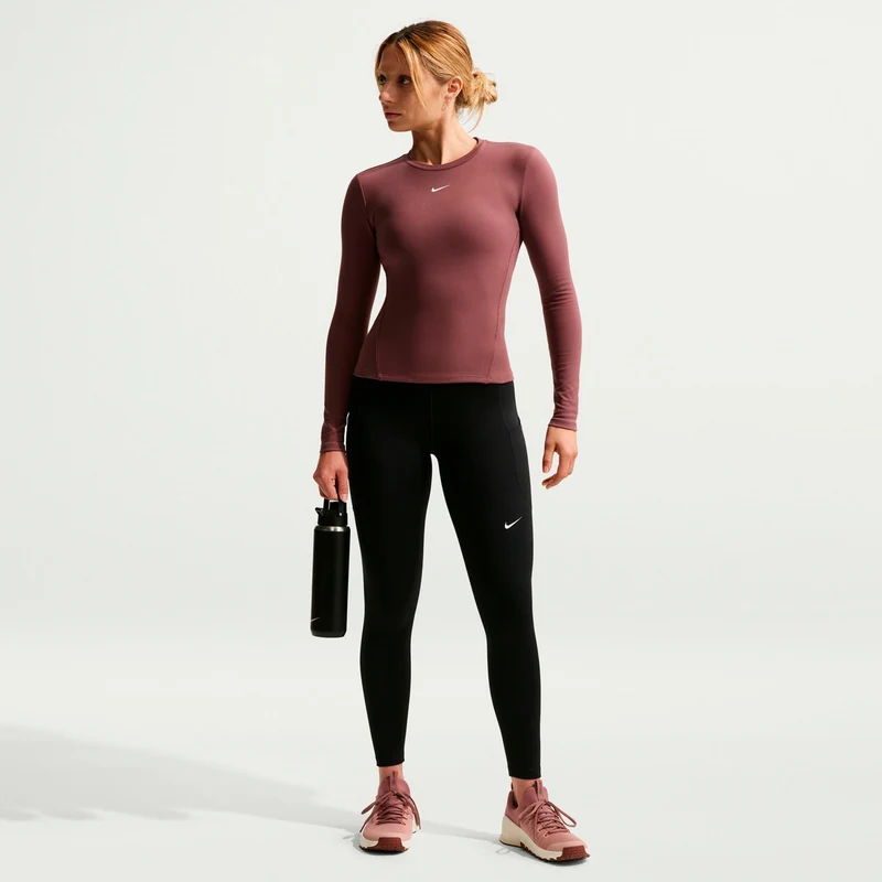 Dri-FIT One High Rise 7/8 Tight Damen-schwarz, weiß