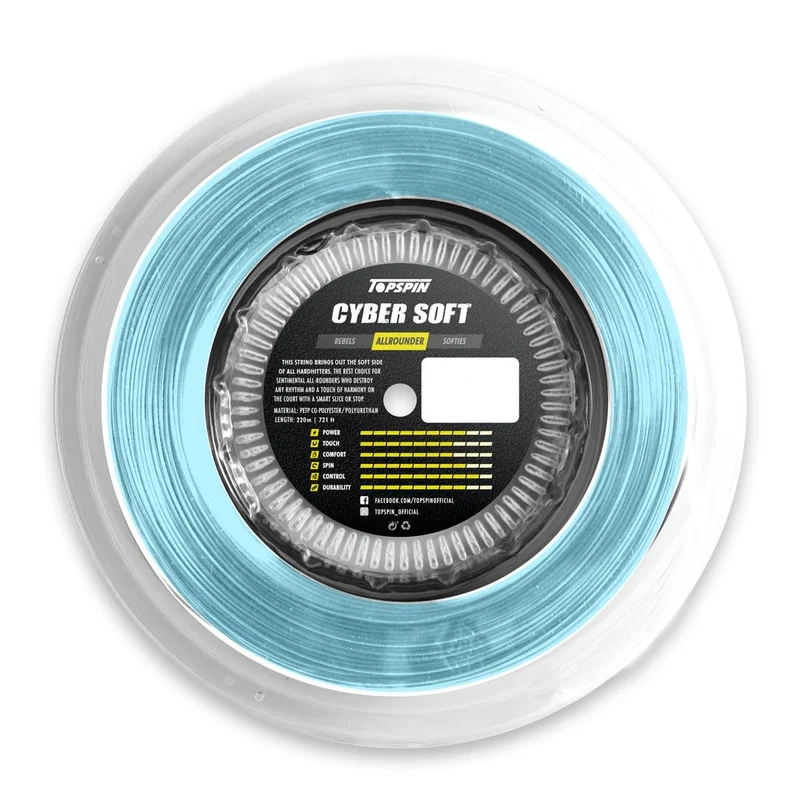 Topspin Cyber Soft Saitenrolle - 220m