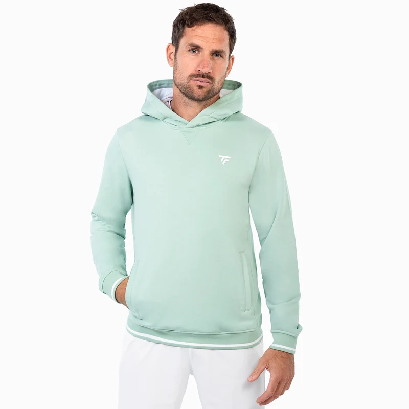 Sweat TERRY HOODIE Sage Homme