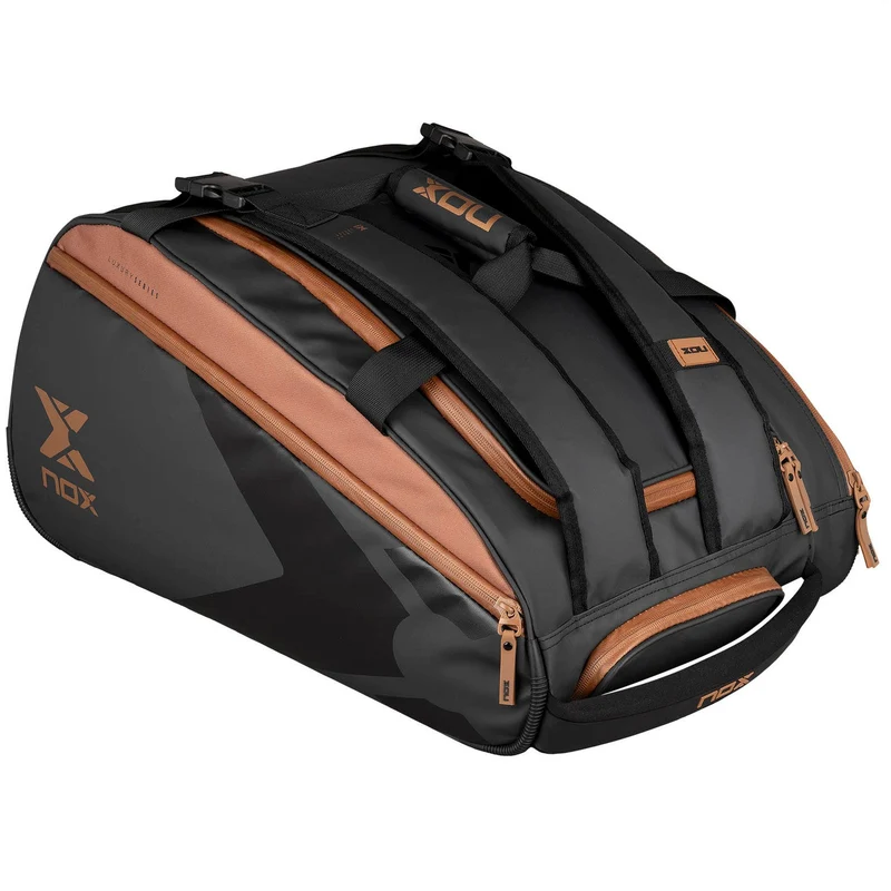 Nox Racketbag Luxury Open Series Black/Brown