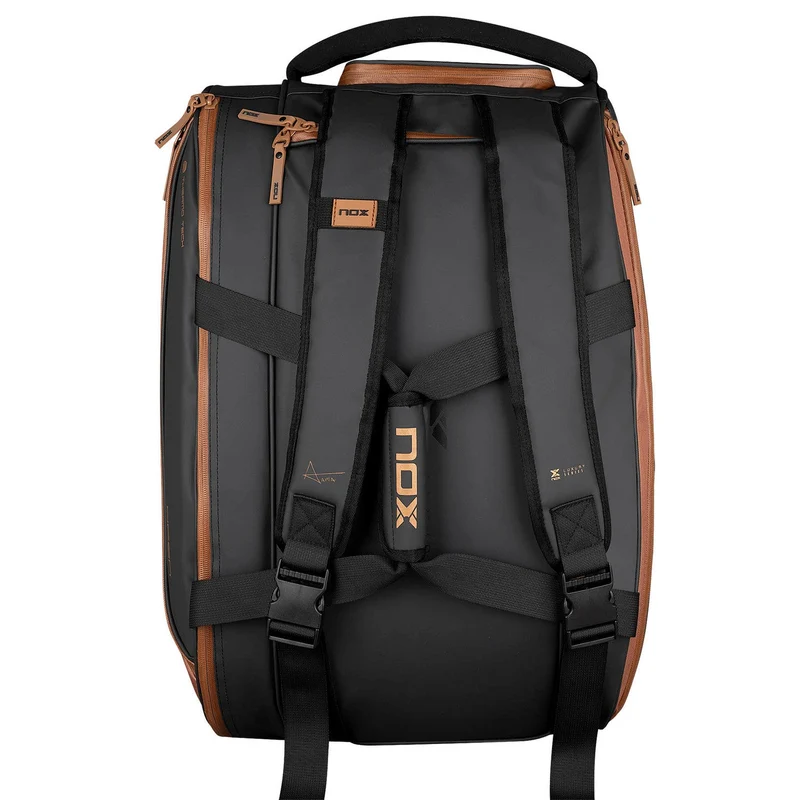 Nox Racketbag Luxury Open Series Black/Brown
