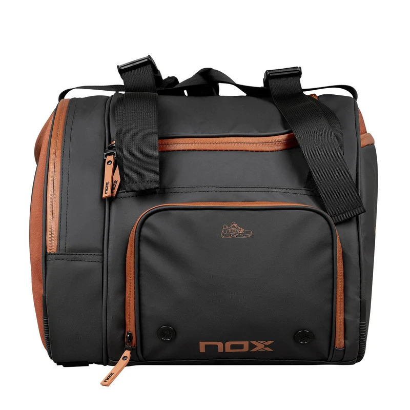 Nox Racketbag Luxury Open Series Black/Brown