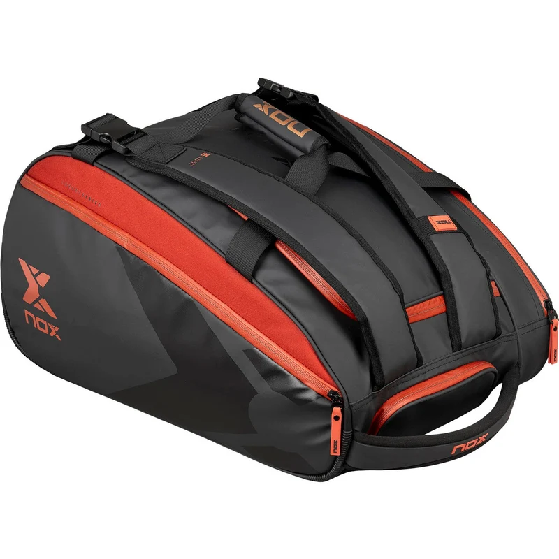 Nox Racketbag Luxury Open Series Black/Red