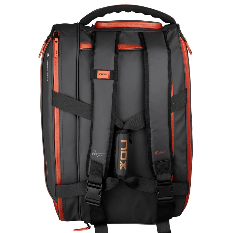 Nox Racketbag Luxury Open Series Black/Red