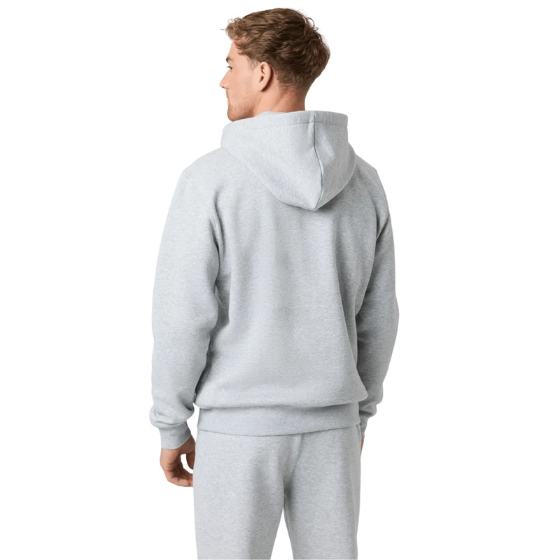 Björn Borg Men Centre Zip Hoodie Light Grey Melange