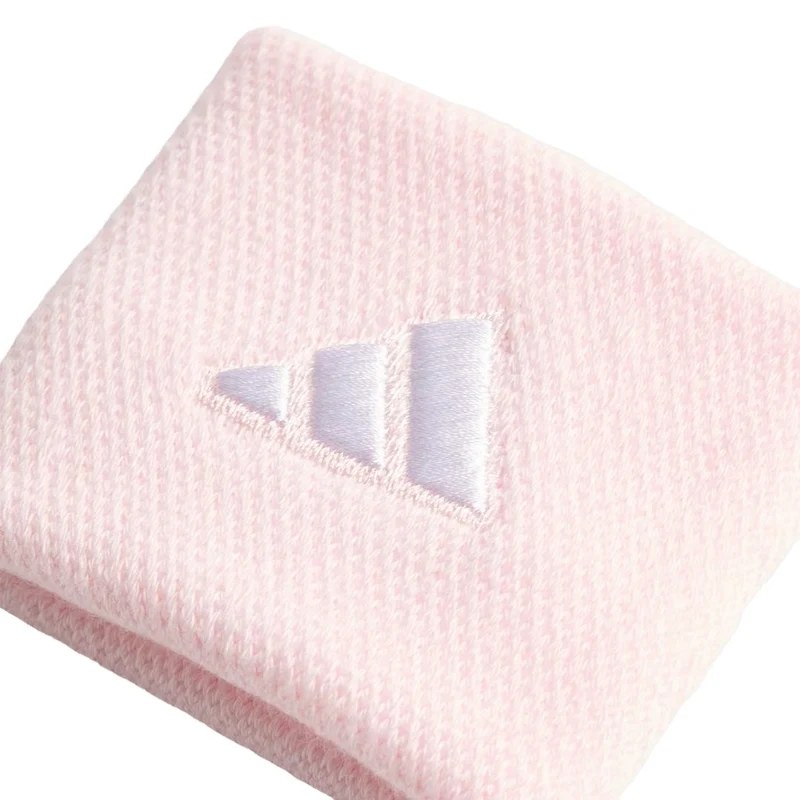 Adidas Wristbands Small (2-pack, Distilled Pink/White)