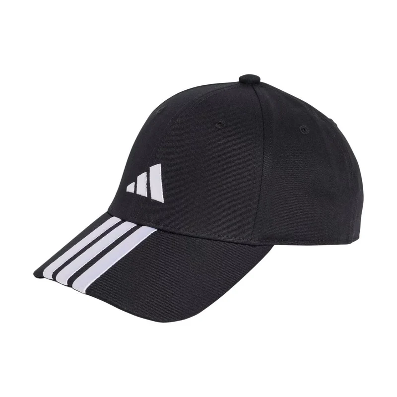 Adidas 3-Stripes Baseball Cap (Black)