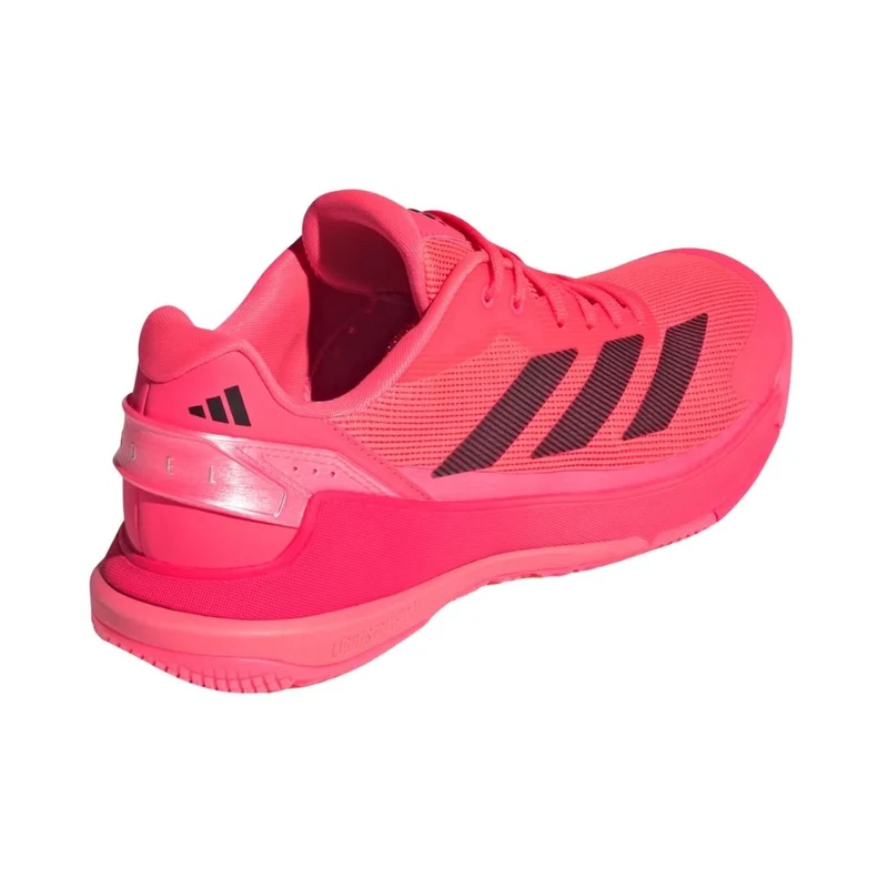 Adidas Crazyquick LS Men Padel Shoes (Solar Turbo/Core Black/Lucid Red)