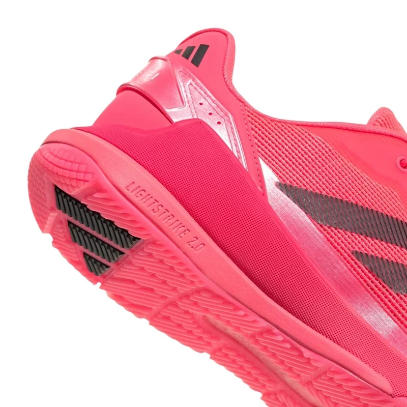 Adidas Crazyquick LS Men Padel Shoes (Solar Turbo/Core Black/Lucid Red)