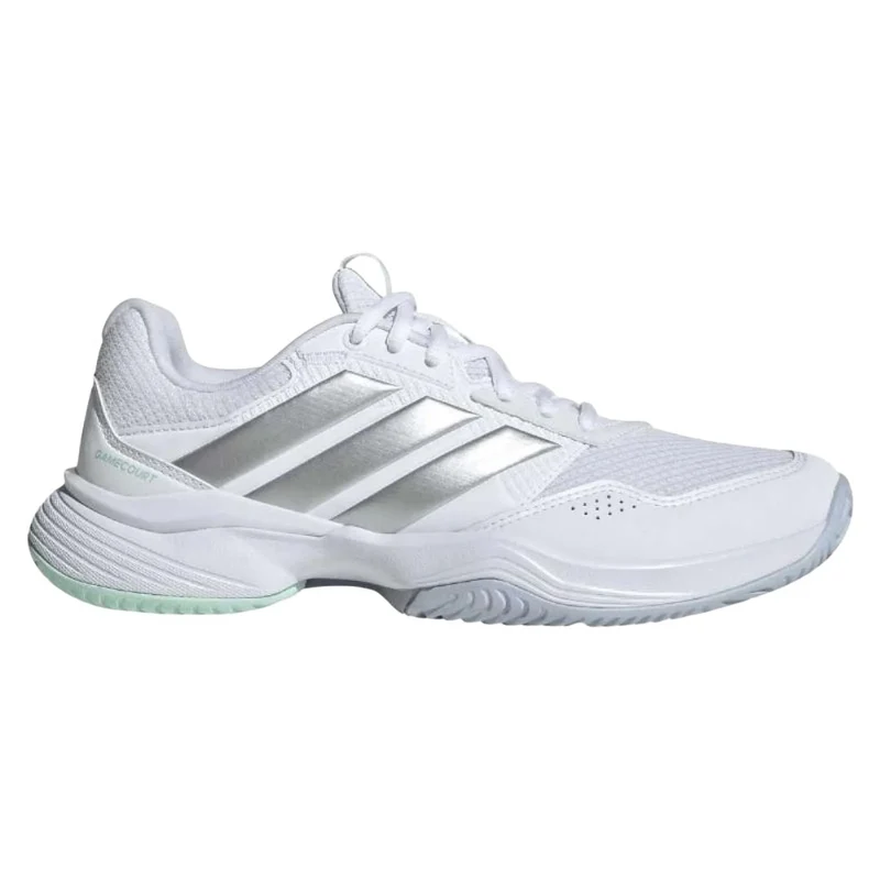 Adidas Gamecourt 3 Women (Cloud White/Silver Metallic/Ice Blue)