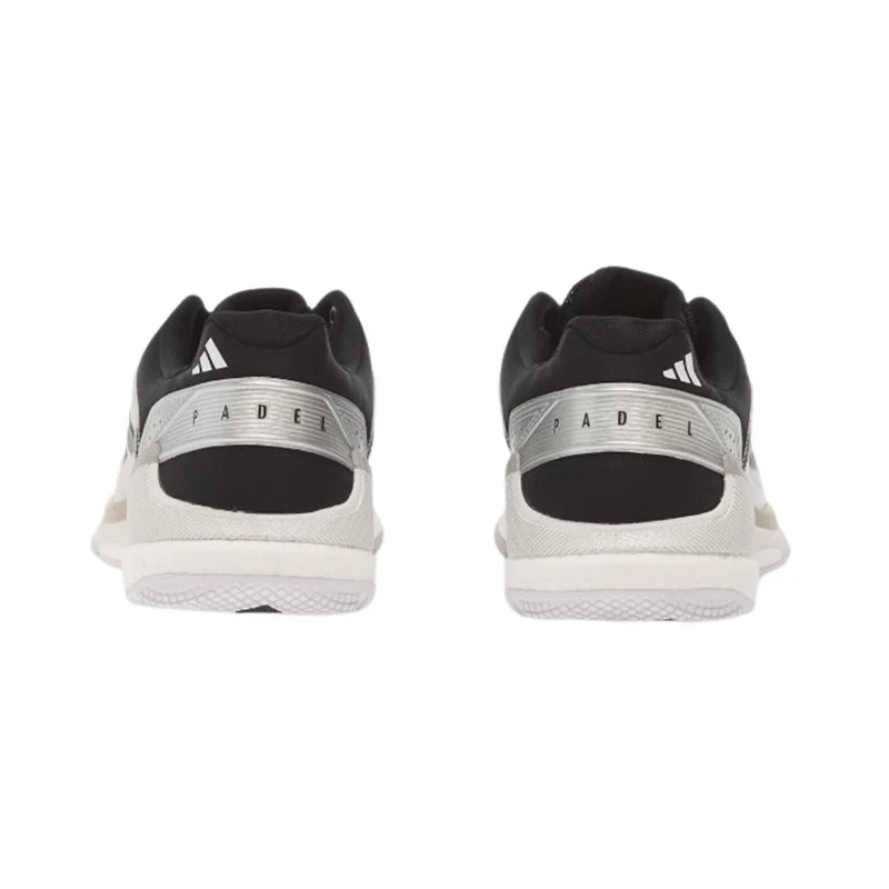 Adidas Crazyquick Boost Men Padel Shoes (White/Grey Two/Core Black)