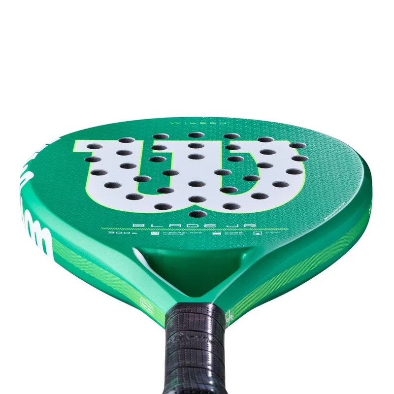 Wilson Blade Junior V4 Padel Racket (Bright Green)