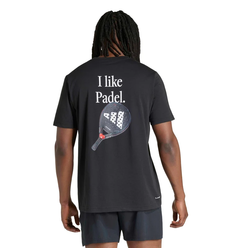 Graphic T-Shirt Herren - schwarz, weiß