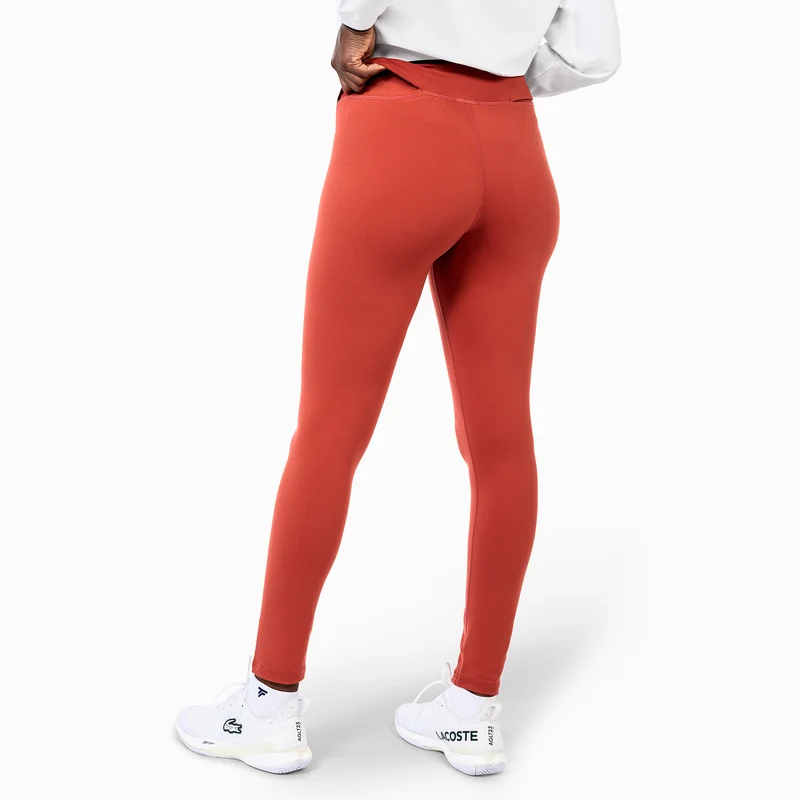 Pantalon TEAM TECH LEGGING Terracotta Femme