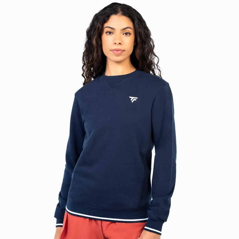 Sweat TERRY SWEATER Marine Femme