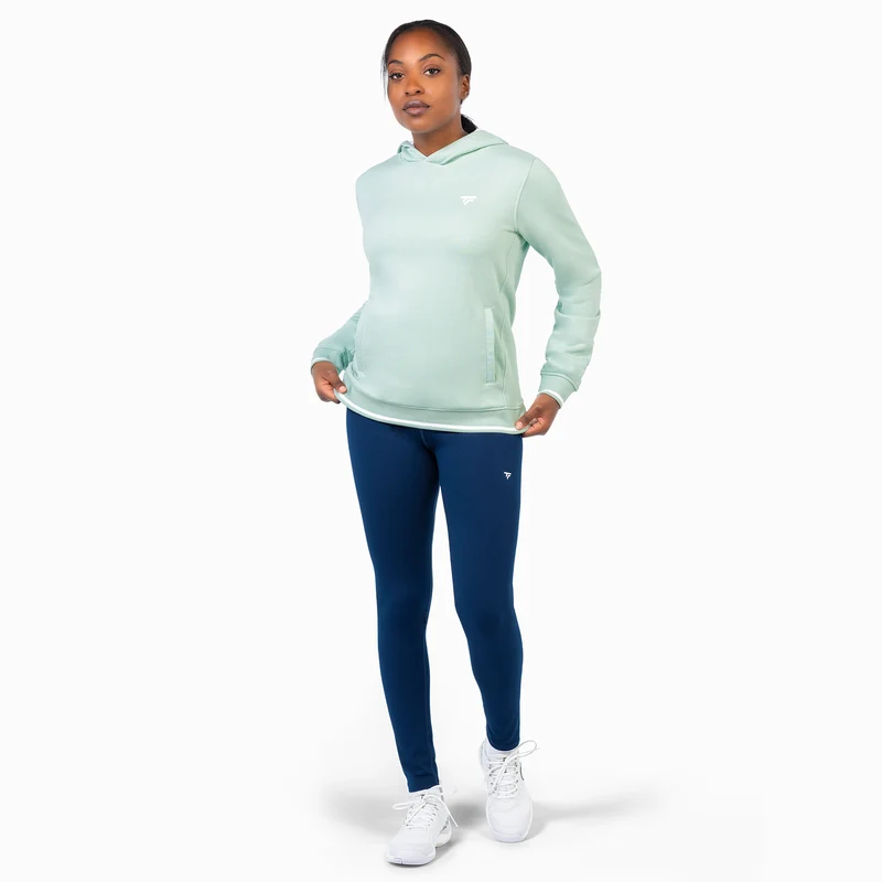 Sweat TERRY HOODIE Sage Femme