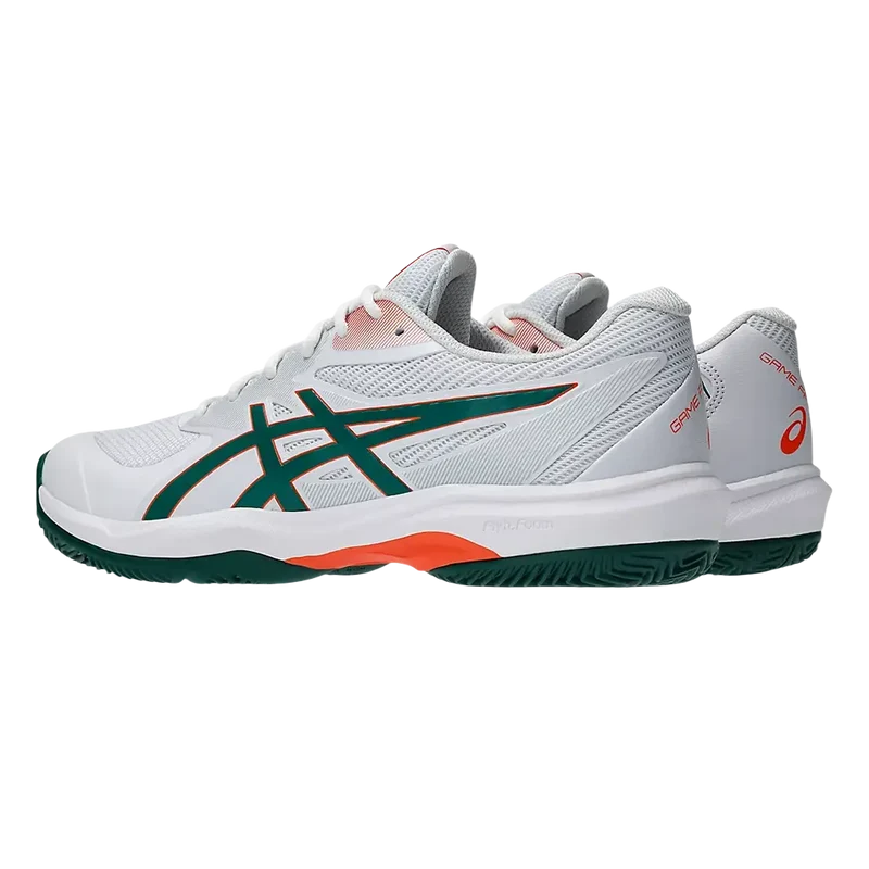 Zapatillas Asics Game FF Padel White/Jewel Green 2026