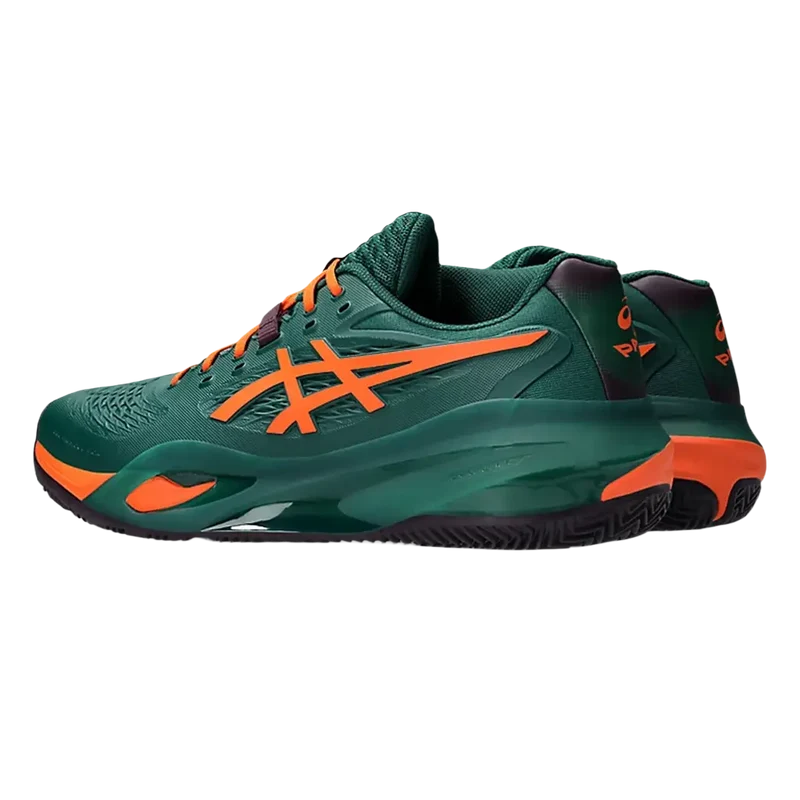 Zapatillas Asics Gel-Resolution X Padel Jewel Green/Energy Orange 2026