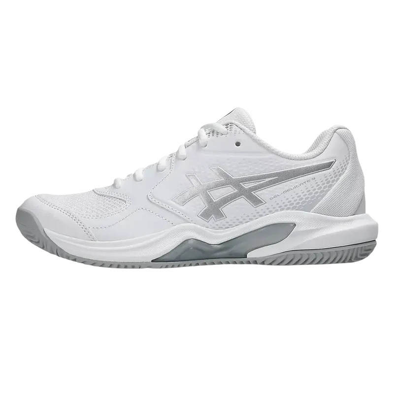 Zapatillas Asics Gel-Dedicate 9 Mujer White/Pure Silver 2026