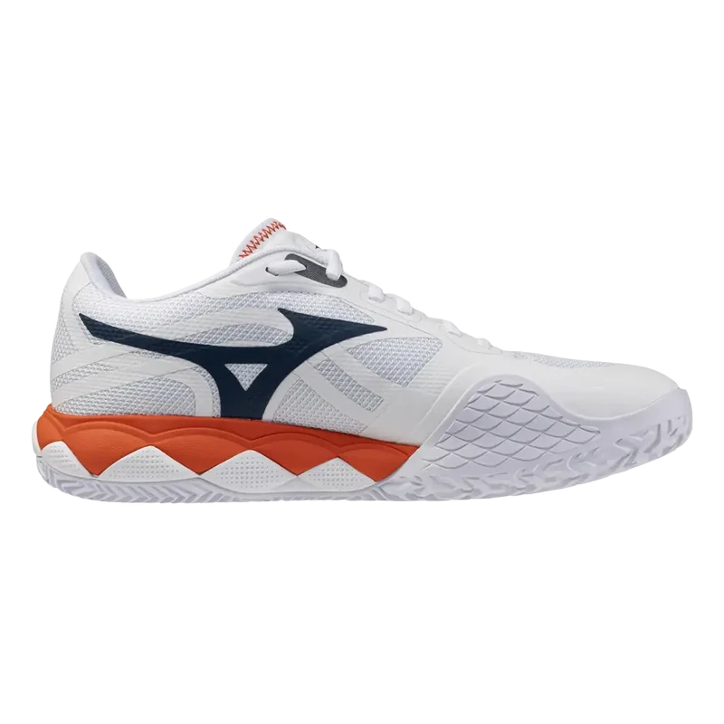 Zapatillas Mizuno Wave Enforce Tour 2 CC Blanco/Rojo 2026