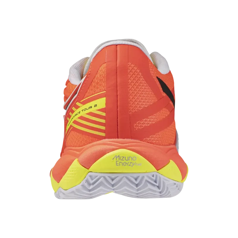Zapatillas Mizuno Wave Enforce Tour 2 Padel Naranja Fluor 2026