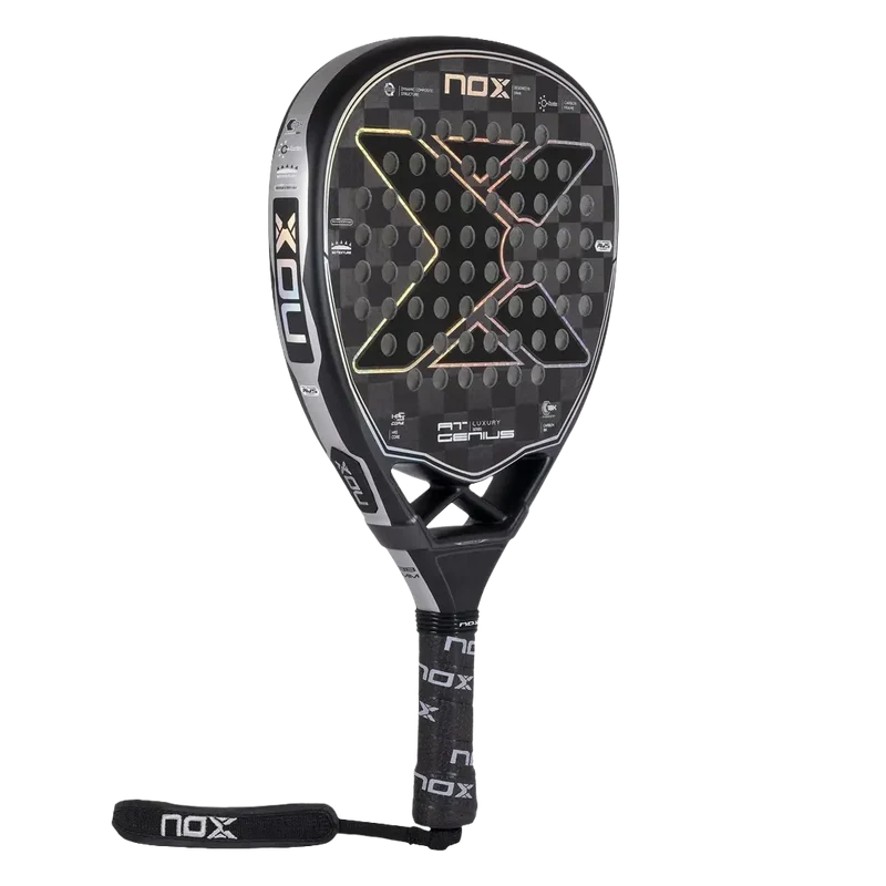 Pala de TEST Nox AT10 Genius Attack 18K Limited Edition