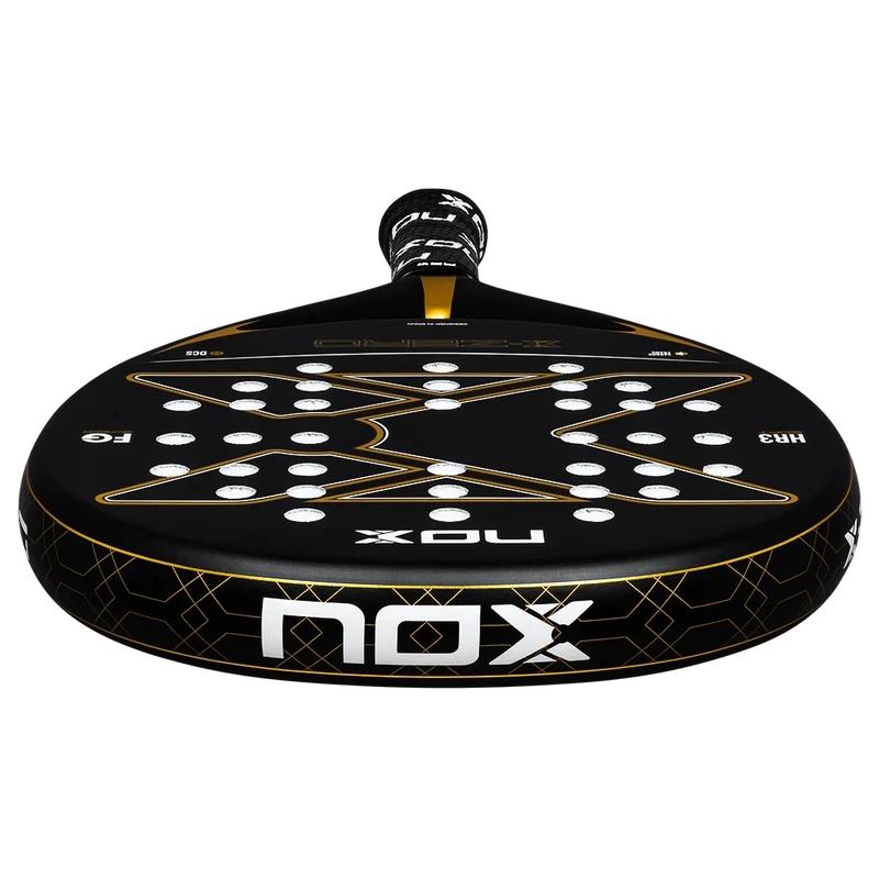 Pala de TEST Nox X-Zero Negro/Oro (Exclusiva PadelPROShop)