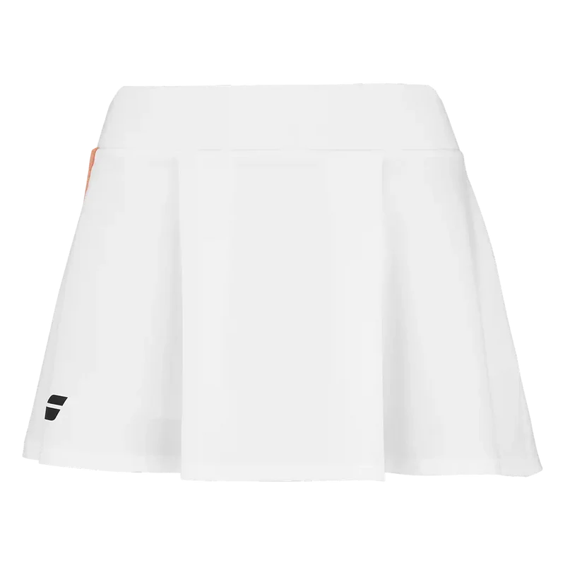 Falda Babolat Play White/Orange