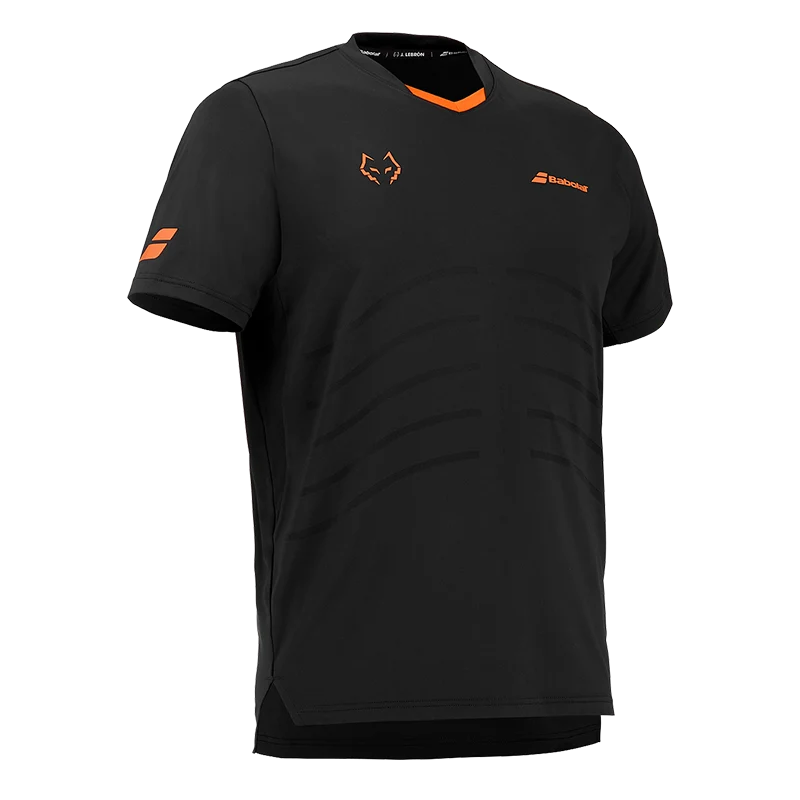 Camiseta Babolat Réplica Black/Black 2026 J. Lebrón