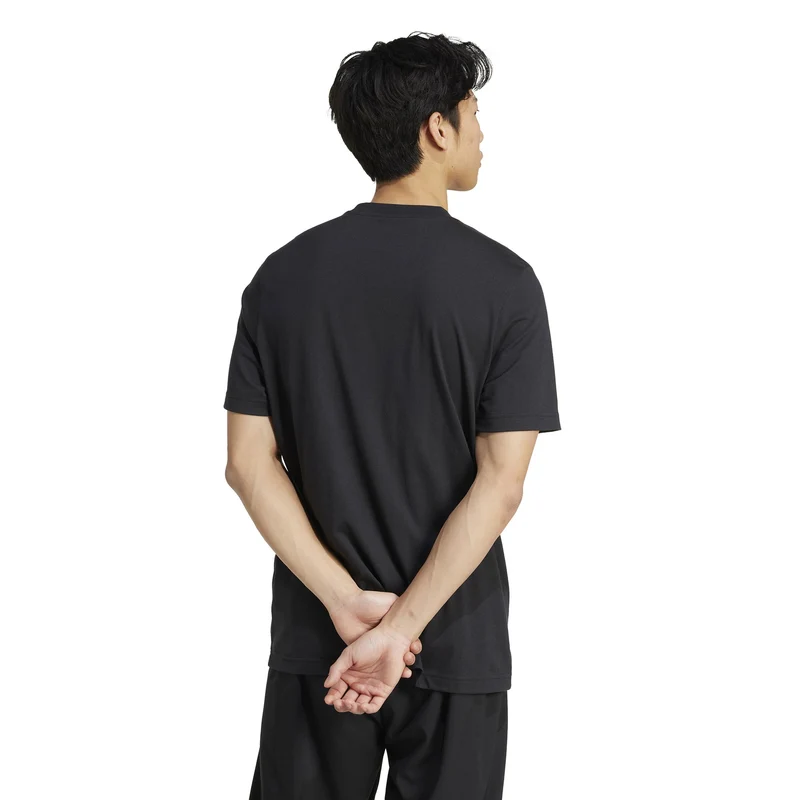 Racket T-Shirt Herren-Schwarz