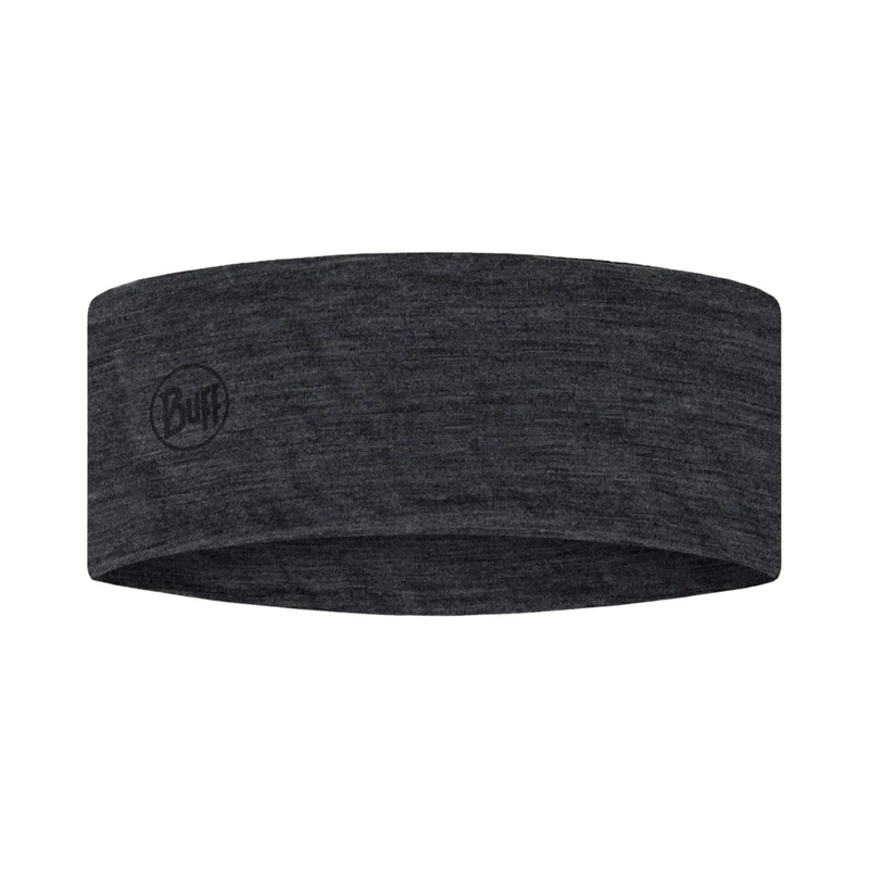 Merino Lightweight Stirnband-Grau