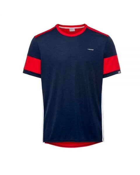 Head Volley Padelshirt DunkelBlau