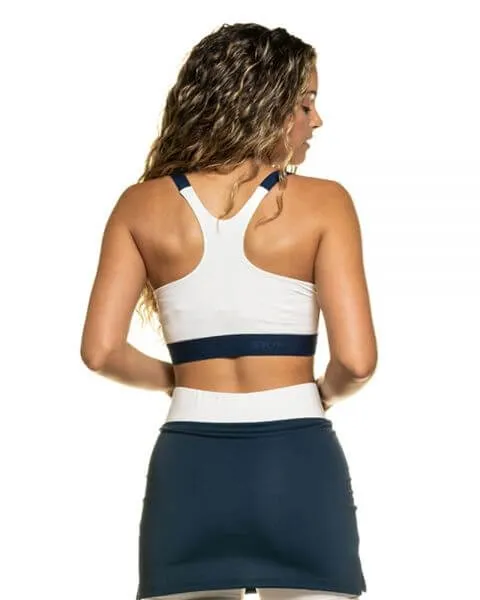 Siux Top Blau/Rosa/Weiß