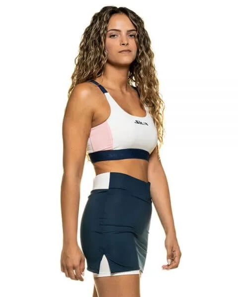 Siux Top Blau/Rosa/Weiß