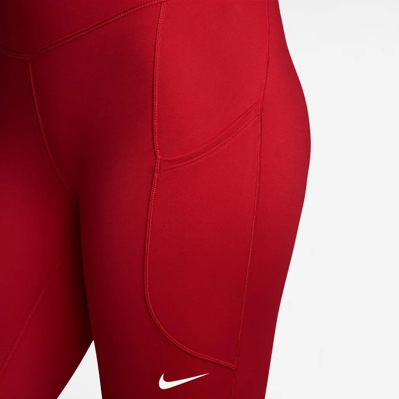 Dri-FIT One High Rise 7/8 Tight Damen - rot