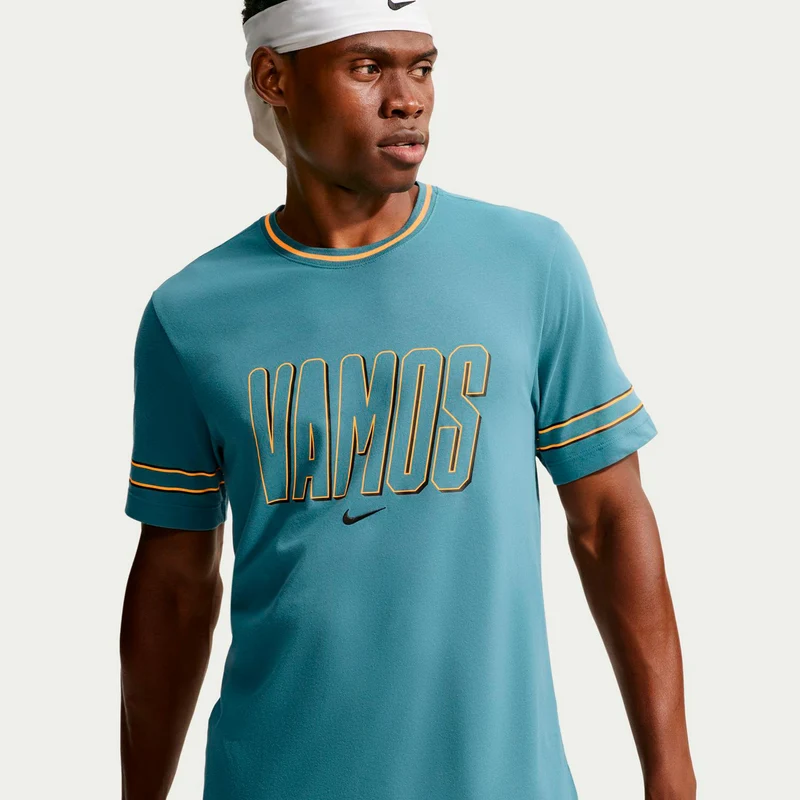 Court Dri-Fit T-Shirt Herren - petrol