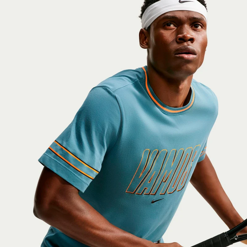 Court Dri-Fit T-Shirt Herren - petrol